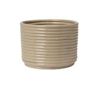 Ferm Living Pot Corduroy Ø20x15 cm Cashmere