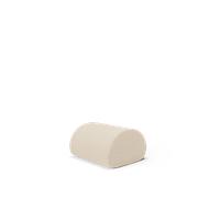 Ferm Living Pouf Rouli Pure Bouclé/Blanc Cassé
