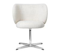 Ferm Living Rico dining chair swivel bouclé Off-white