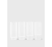 ferm LIVING Set de 4 verres à long drink Ripple givré H x Ø 14x7cm/0,3L