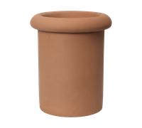 Pot de Fleurs Rollo H36 de Ferm Living en Terre Cuite