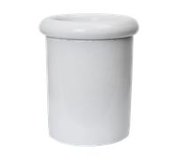 Pot de Fleurs Rollo H36 de Ferm Living Blanc