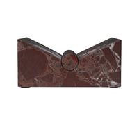 Ferm Living Serre-livres Tvara Rosso levanto. 22x22 cm