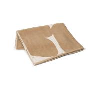 Ferm Living Serviette de bain Ebb 100x150 cm Sand. off-white