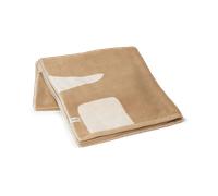 Ferm Living Serviette de bain Ebb 70x140 cm Sand. off-white
