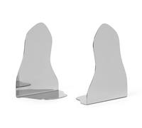 Ferm Living Set de 2 Pond serre-livres miroir - argenté