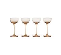 Ferm Living Verre à liqueur Host Lot de 4 Rouge à joues