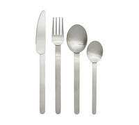 Ferm Living Set de couverts Stelo. 4 pièces Brushed Stainless Steel