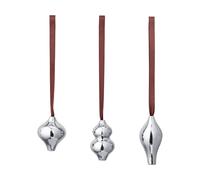 Ferm Living Suspension décorative Komo. lot de 3 pièces Argent