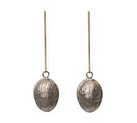 Ferm Living Suspension décorative Walnut. lot de 2 Laiton