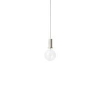 Ferm Living Suspension Socket - gris clair - bas