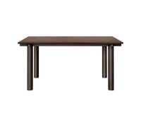 Ferm Living Table à manger Atura Dark chocolate-chêne teinté foncé. 90x160 cm