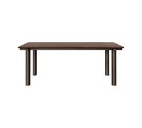 Ferm Living Table à manger Atura Dark chocolate-chêne teinté foncé. 90x200 cm