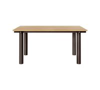 Ferm Living Table à manger Atura Dark chocolate-placage chêne. 90x160 cm