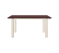 Ferm Living Table à manger Atura Light cashmere-burgundy. 90x160 cm