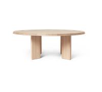 Ferm Living Table basse Tarn 107.6x108.1 cm White oiled beech