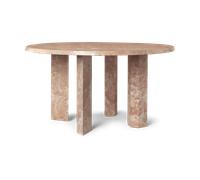Ferm Living Table basse Taula Ø67x35 cm Rose
