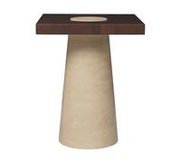 Ferm Living Table d’appoint Grova Travertin. 40x40x50 cm