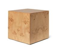 Ferm Living Table d'Appoint Burl Cube Naturel