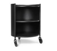 Table Roulante de Rangement Eve Ferm Living Noir