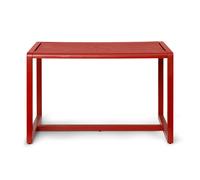 ferm LIVING Table pour enfants Little Architect rouge coquelicot PxHxP 76x48x55cm