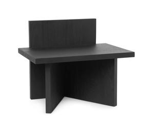 Ferm Living Tabouret Oblique Noir