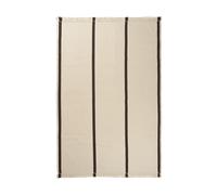 Ferm Living Tapis Calm Kelim 200x300 Blanc Cassé Foncé/Café
