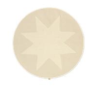 Ferm Living Tapis de sapin de Noël Vela Star Natural
