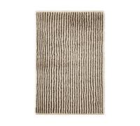 Ferm Living Tapis Noué Kami 120x180 Blanc cassé/Café