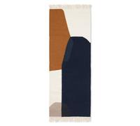 Ferm Living Tapis de passage Kelim Merge 180x70cm multicolore Lxl 180x70cm