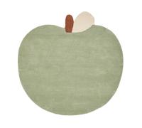Ferm Living Tapis touffeté Apple Tea Green. 110x110 cm