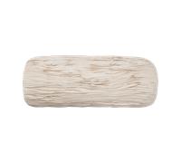 Ferm Living Traversin cylindrique Falda smocké Undyed