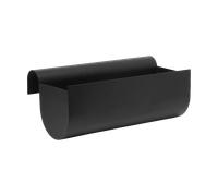 Ferm Living Uma jardinière balcon moyenne 45 cm Black