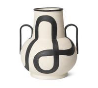 Ferm Living Vase Trace Blanc cassé