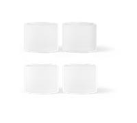 ferm LIVING - Ripple Low Glasses 4 pcs. Frosted ferm LIVING
