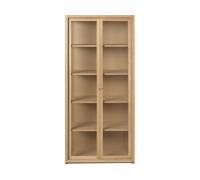 Ferm Living Vitrine Reed 70x155 cm Natural oak