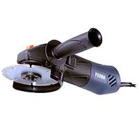 FERM Meuleuse d'angle - 850W - 125mm - Protection électronique de redémarrage - Soft grip - Verroulliage de broche - Câble de 3 mètres - Incl. poignée latérale réglable