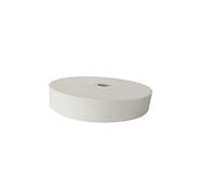 FERM Pierre à aiguiser 150x40x12,7mm G80, Blanche - pour touret à meuler