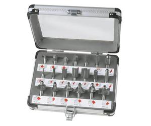 FERM PRA1008 Lot de 20 Fraises - pour défonceuses, PRA1008