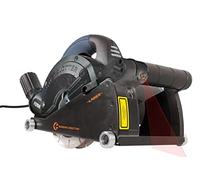 FERM Rainureuse 1650W 150mm, Laser - Incl. 2 Lames Diamant et Adaptateur D'aspirateur