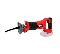 FERM RSM1024 Scie Sabre Sans Fil 20V AX-POWER - Système de Changement Rapide - Softgrip - 3 Lames Incluses - Compatible Batteries AX & FX - Sans Batterie ni Chargeur