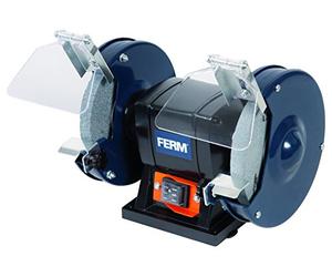 FERM Touret à meuler 150W 150mm - Incl. 2 pierres à aiguiser