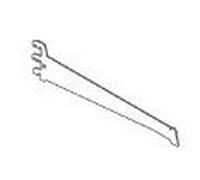 Fermart.it Étagère à plusieurs niveaux murale 1 niveau, 40 cm, Chrome, Moderne, Étagère