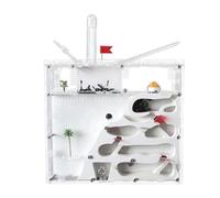 Ferme à Fourmis Château De Fourmis, Kit Éducatif Et d'apprentissage des Sciences La Nature, Nid, Ferme, Regardez Comment Les Construisent Tunnels Kit Éducatif