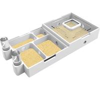 Ferme à fourmis vivantes et reines - PioneerAnts - Nid transparent avec observation du sable jaune - Château de fourmis - Grand lit (WT2-2)