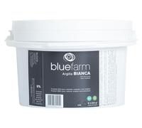 FERME BLEUE | Poudre d'argile blanche gr 2000 super aérée, micronisée et déshydratée. Produit 100% pur, naturel, original et non traité.