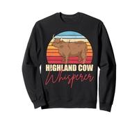 Ferme Bœuf des Highlands Chuchotement écossais des Highlands Sweatshirt