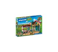 Playmobil Grande ferme et étable 72160 - Grue de chargement rotative, 159 pièces - Dès 4 ans