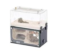 Ferme de château de Fourmis en béton - Nid de Fourmis Vertical Extensible avec Zone de Chasse, Atelier de fourmilière for Animaux de Compagnie, Habitat for Colonies de Fourmis Boîte à Fourmis(15cm)