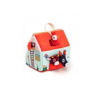 Lilliputiens – Jouet éducatif Ma première ferme avec animaux et fermier, 8 accessoires, dès 18 mois